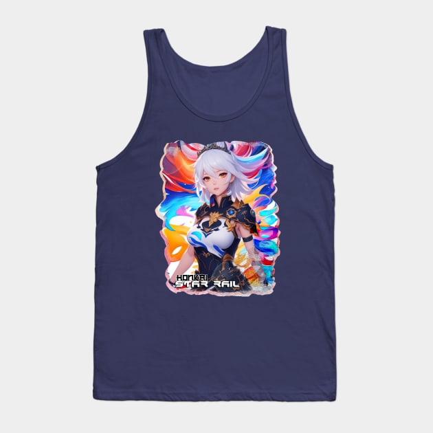 Asta Honkai Star rail II Tank Top by Pictozoic